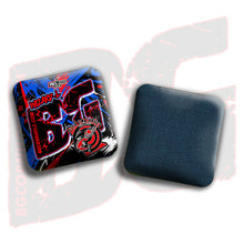Load image into Gallery viewer, 2026 BG Multiple Bag Models&quot;Fish On Target” Collab - ACL Pro Stamped Cornhole Bags - SET OF 4 BAGS