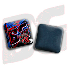 Load image into Gallery viewer, 2026 BG Multiple Bag Models&quot;Fish On Target” Collab - ACL Pro Stamped Cornhole Bags - SET OF 4 BAGS