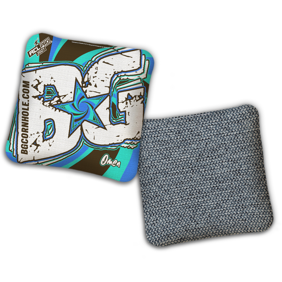2027 BG Multiple Bag Models "FUNK SOUL" - ACL Pro Stamped Cornhole Bags - SET OF 4 BAGS