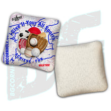 Load image into Gallery viewer, 2026 Multiple Bag Models  "Give It Your All Sports” Collab - ACL Pro Stamped Cornhole Bags - SET OF 4 BAGS
