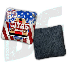 Load image into Gallery viewer, 2026 Multiple Bag Models  "GIYAS Cornhole” Collab - ACL Pro Stamped Cornhole Bags - SET OF 4 BAGS