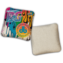 Load image into Gallery viewer, 2026 BG Multiple Bag Models - "DB Graffiti Dripping Paint” Dirty Bags Collab - ACL Pro Stamped Cornhole Bags - SET OF 4 BAGS