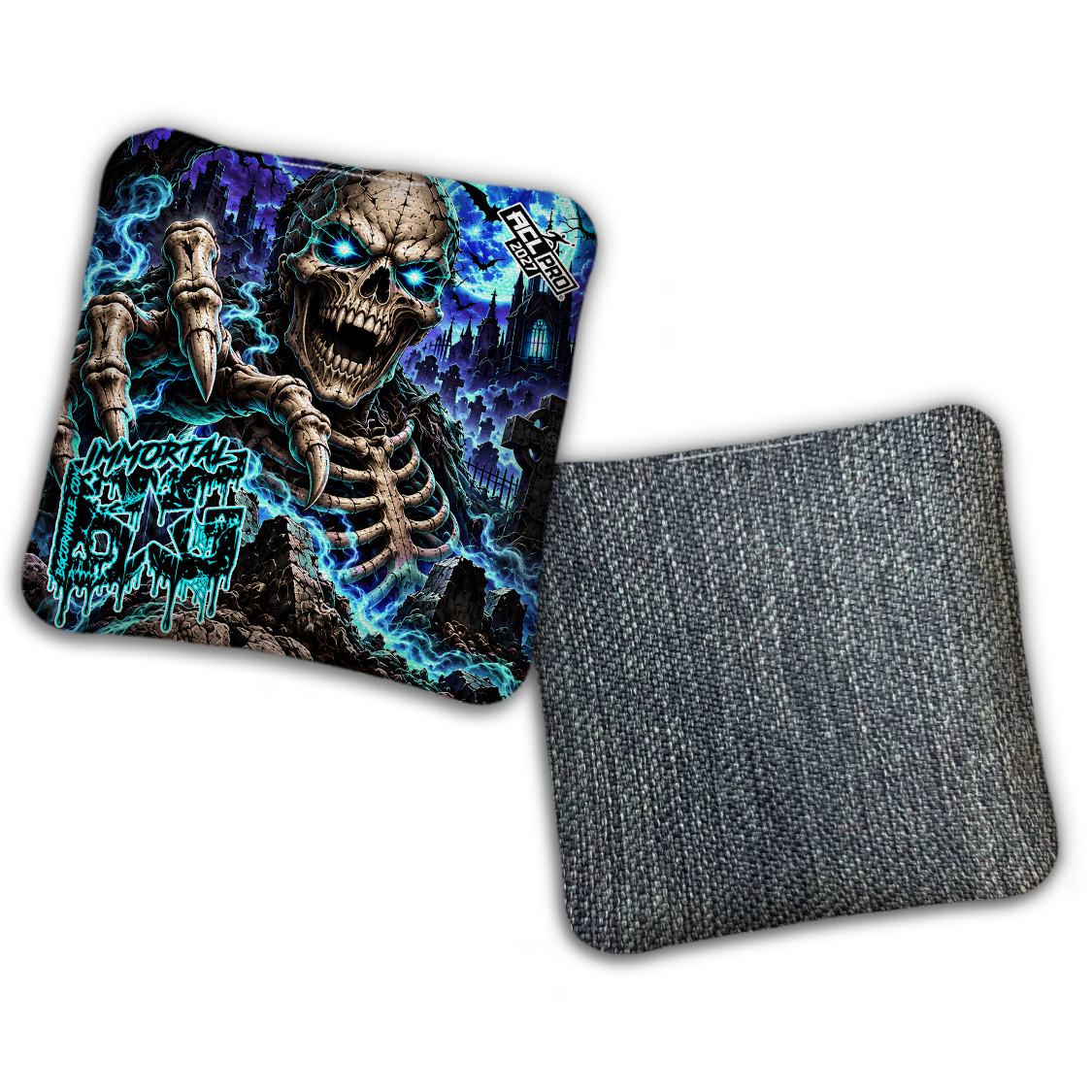 2027 BG Multiple Bag Models "Gravedigger" - ACL Pro Stamped Cornhole Bags