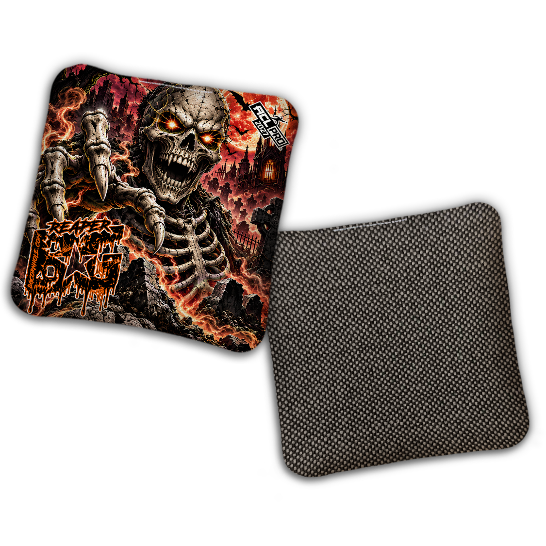2027 BG Multiple Bag Models "Gravedigger" - ACL Pro Stamped Cornhole Bags
