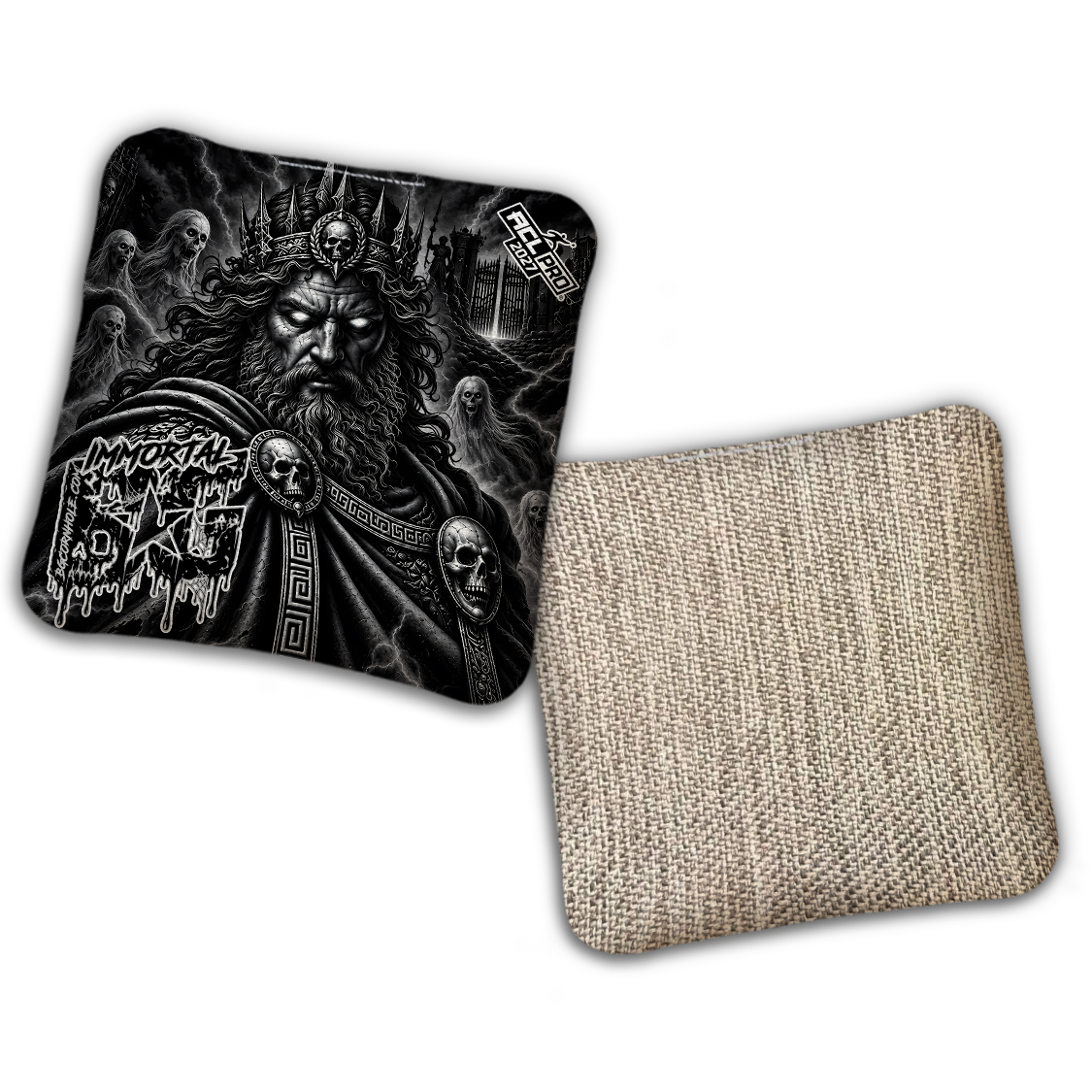 2027 BG Multiple Bag Models "Hades" - ACL Pro Stamped Cornhole Bags