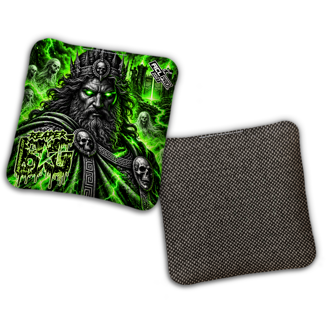 2027 BG Multiple Bag Models "Hades" - ACL Pro Stamped Cornhole Bags