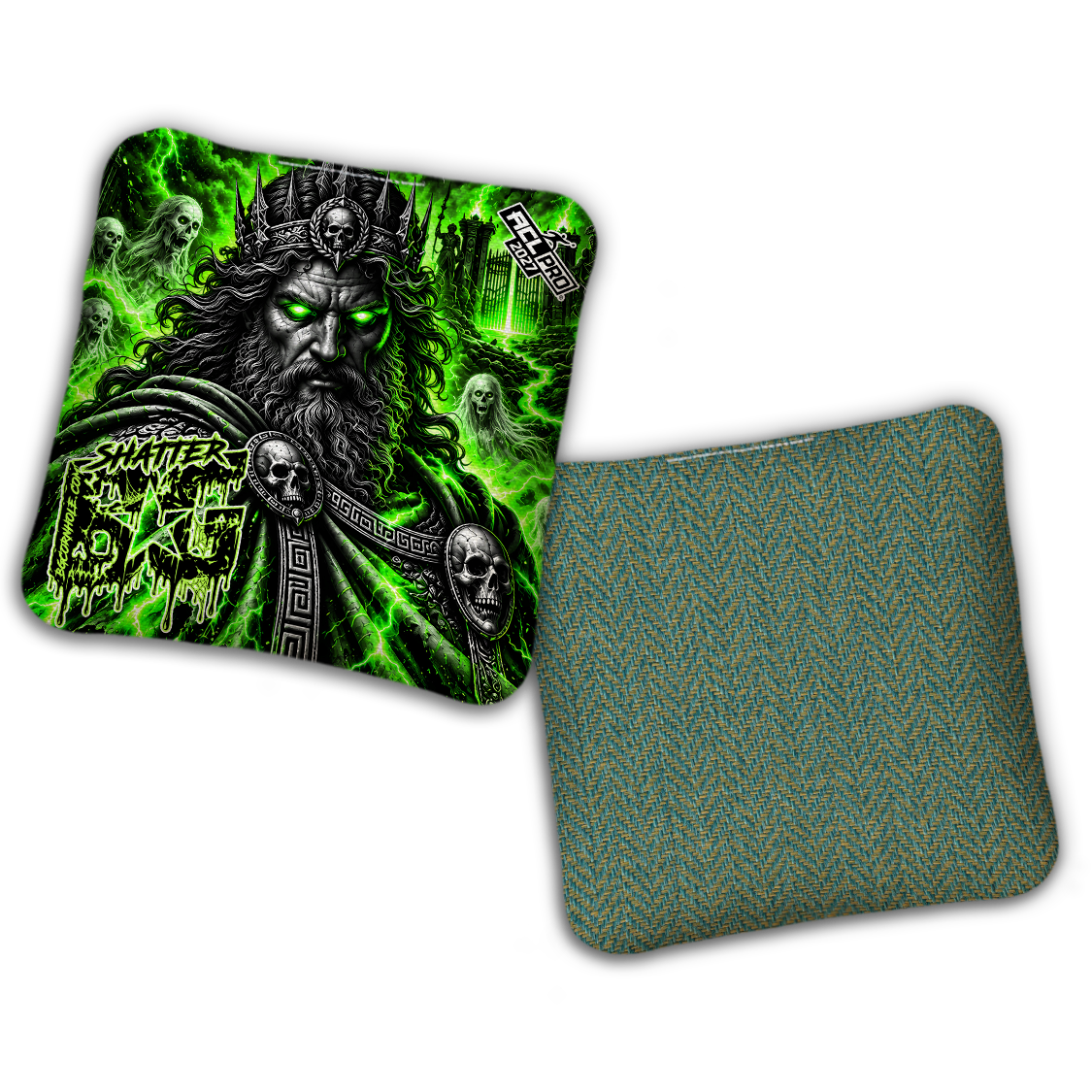2027 BG Multiple Bag Models "Hades" - ACL Pro Stamped Cornhole Bags