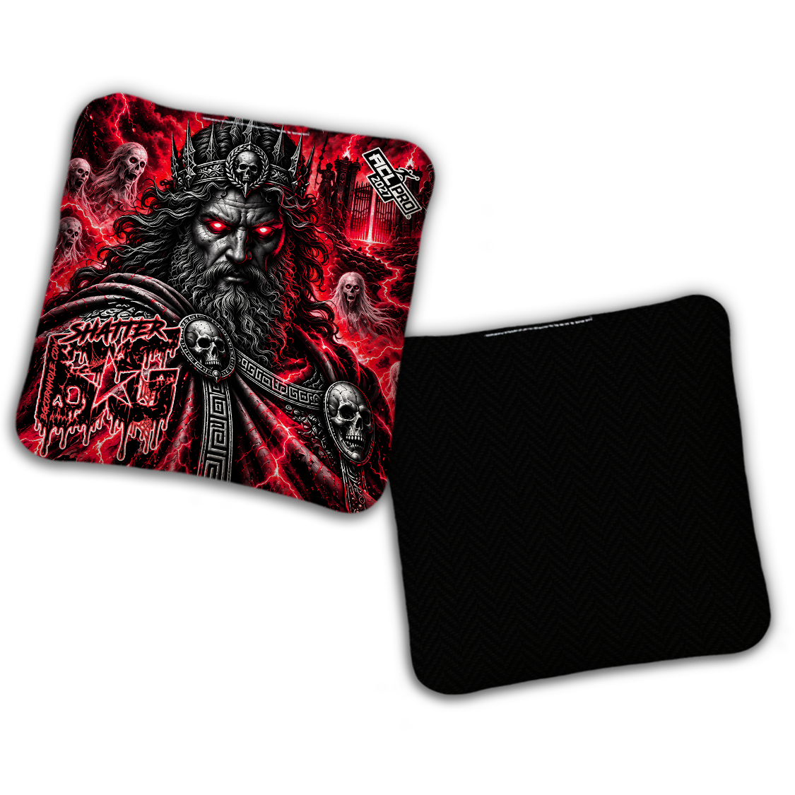 2027 BG Multiple Bag Models "Hades" - ACL Pro Stamped Cornhole Bags