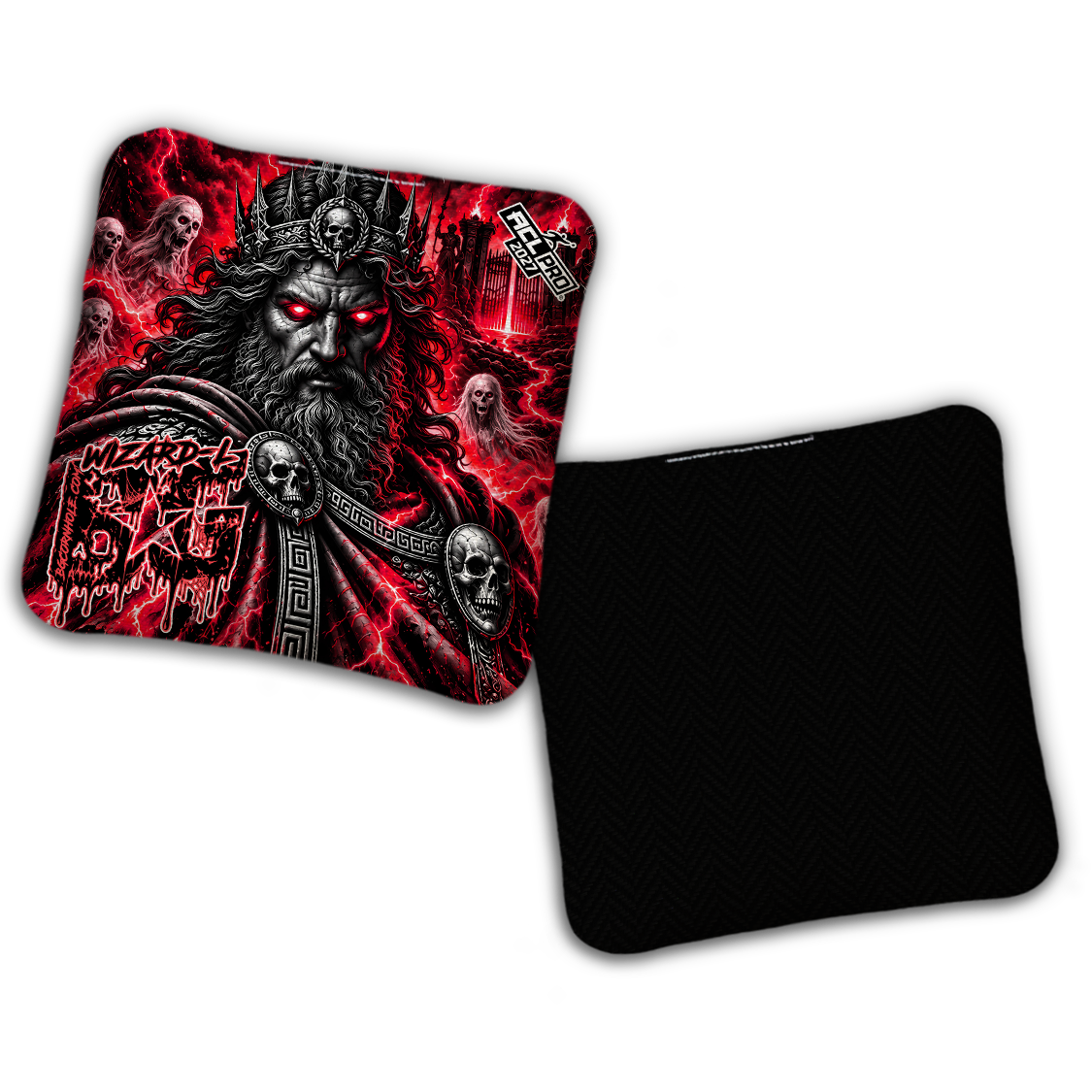2027 BG Multiple Bag Models "Hades" - ACL Pro Stamped Cornhole Bags