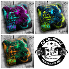 Load image into Gallery viewer, BG Viking 4&quot; Mini Cornhole Bags - “EYE OF THE TIGER” - Set of 4 Bags