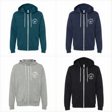 Load image into Gallery viewer, BG Unisex Sponge Fleece Full-Zip Hoodie - Multiple Colors