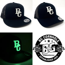 Load image into Gallery viewer, GLOW BG Logo Trucker Hat - YUPOONG