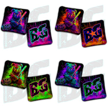 Load image into Gallery viewer, 2026 BG Clutch  - “Mad Teddy's Revenge” - Non Stamped Cornhole Bags - SET OF 4 bags