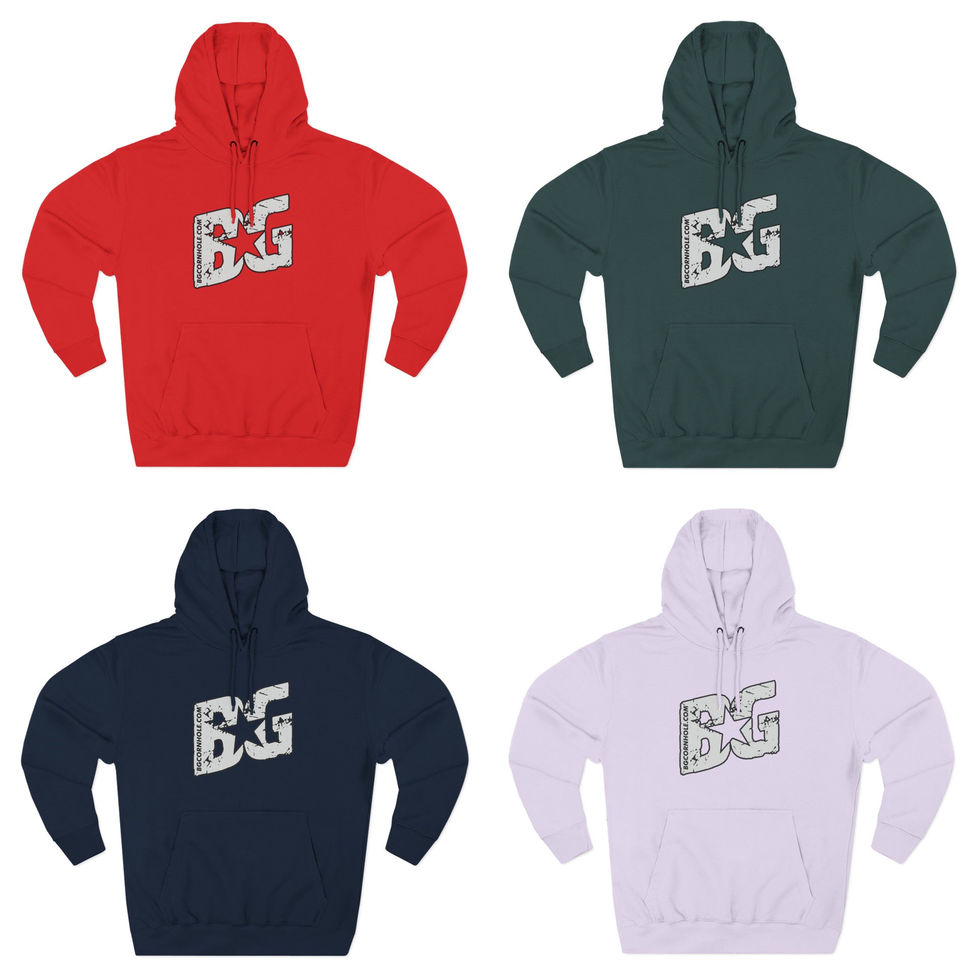 Silver BG Unisex Hoodie - Multiple Colors