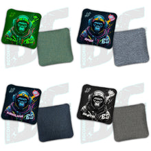 Load image into Gallery viewer, Limited Edition 2026 BG Multiple Bag Models "Astro Monkey" - ACL Pro Stamped Cornhole Bags - SET OF 4 BAGS