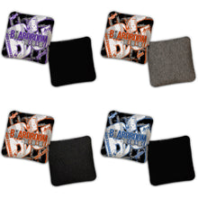 Load image into Gallery viewer, 2026 BG Multiple Bag Models - "Black The Boardroom &amp; Lounge” Collab - ACL Pro Stamped Cornhole Bags - SET OF 4 BAGS