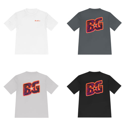 Orange/Purple Hex Glow Unisex Comfort Colors - Multiple Colors