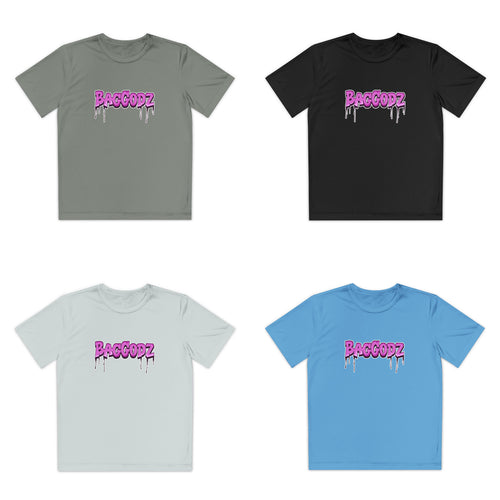 Youth BagGodz Drip Performance Tee - Multiple Colors