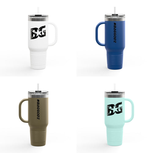 #Baggodz Insulated Travel Mug, 40oz - Multiple Colors