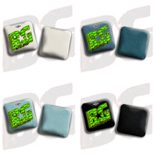 Load image into Gallery viewer, 2026 BG Multiple Bag Models &quot;Green Logo Colormatch&quot; - ACL Pro Stamped Cornhole Bags - SET OF 4 BAGS