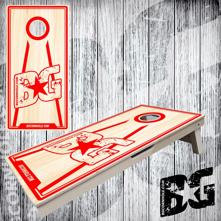 ACL Approved -Solid Wood fashion CORNHOLE