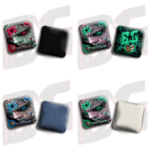 Load image into Gallery viewer, 2026 Multiple Bag Models  &quot;Oracle” Collab - ACL Pro Stamped Cornhole Bags - SET OF 4 BAGS