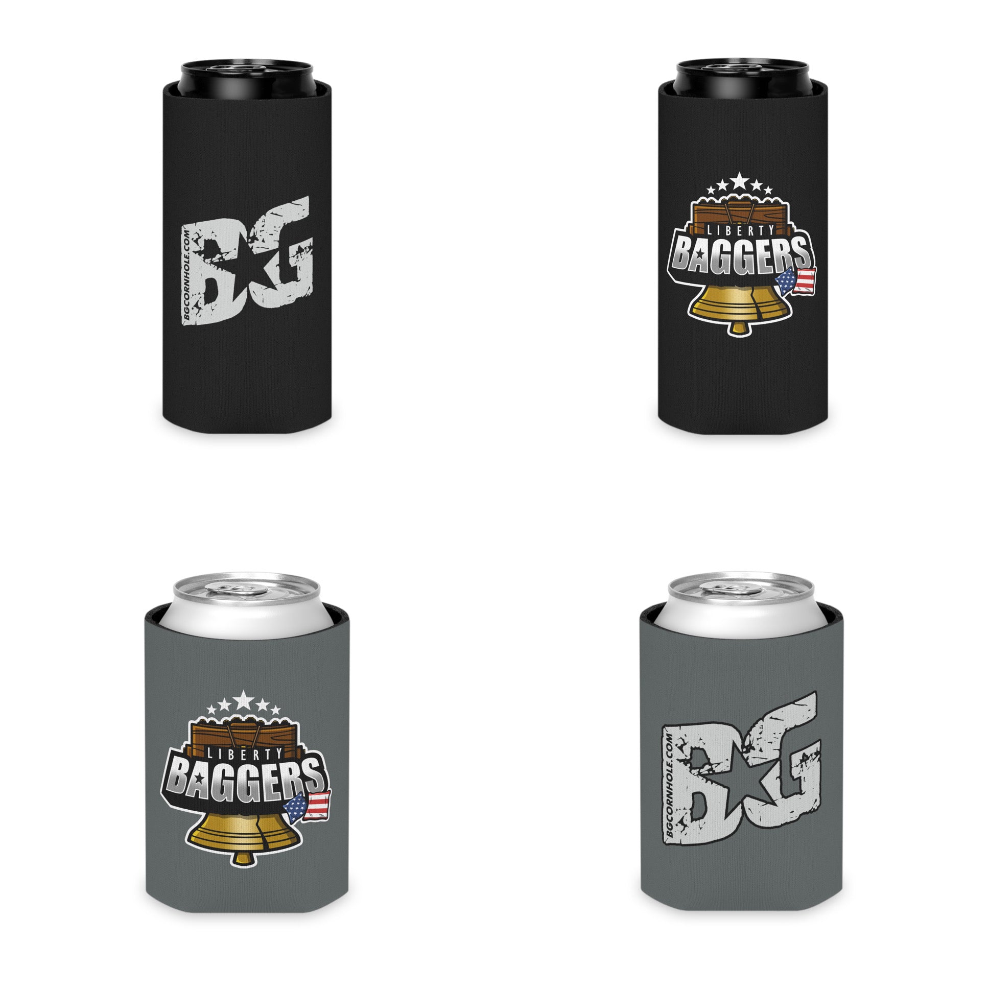 Liberty Baggers x BG Koozies