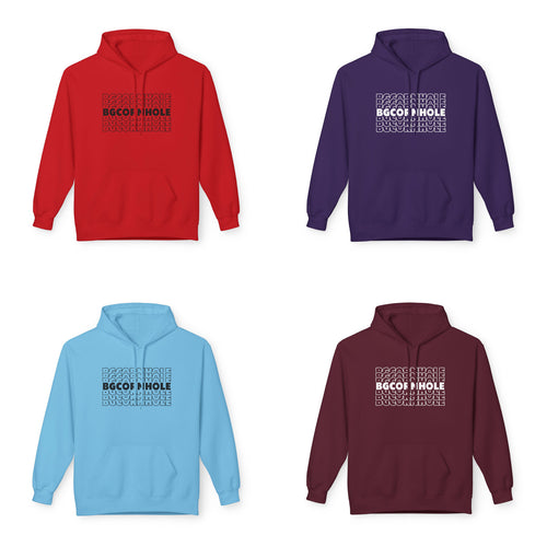 Repeated BGCORNHOLE Unisex Hoodie - Multiple Colors