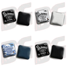 Load image into Gallery viewer, 2026 BG Multiple Bag Models  &quot;CaddySack Jack Daniels” Collab - ACL Pro Stamped Cornhole Bags - SET OF 4 BAGS