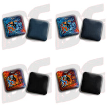 Load image into Gallery viewer, 2026 BG Multiple Bag Models &quot;Triple Crown Fire and Ice” Collab - ACL Pro Stamped Cornhole Bags - SET OF 4 BAGS