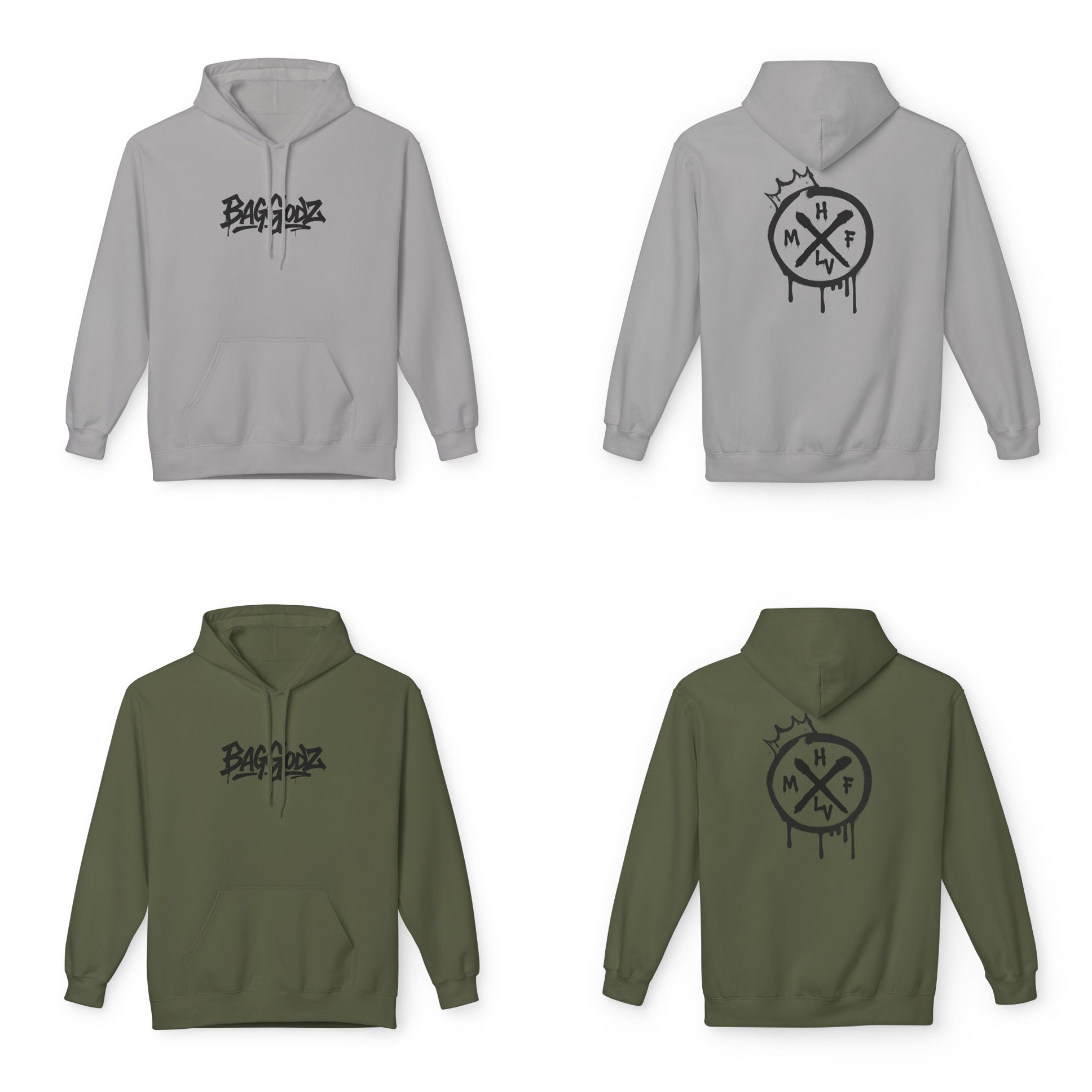 MHFLV x BG Unisex Hoodie - Multiple Colors