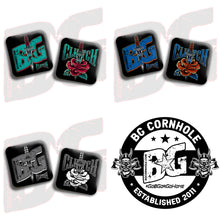 Load image into Gallery viewer, 2026 BG Clutch  - “Dagger” - Non Stamped Cornhole Bags - SET OF 4 bags