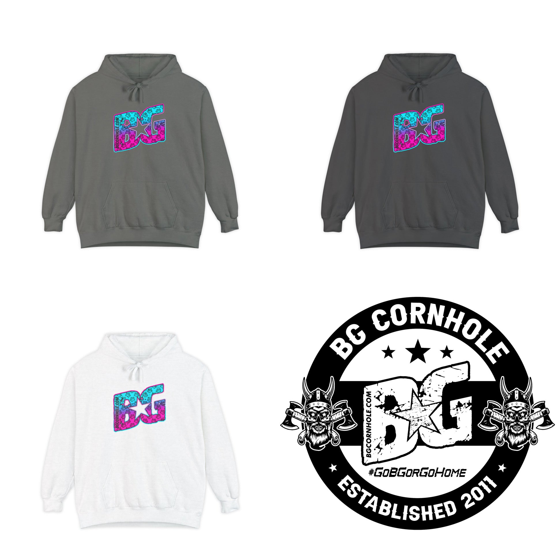 Miami BG Crown Unisex Hoodie - Multiple Colors