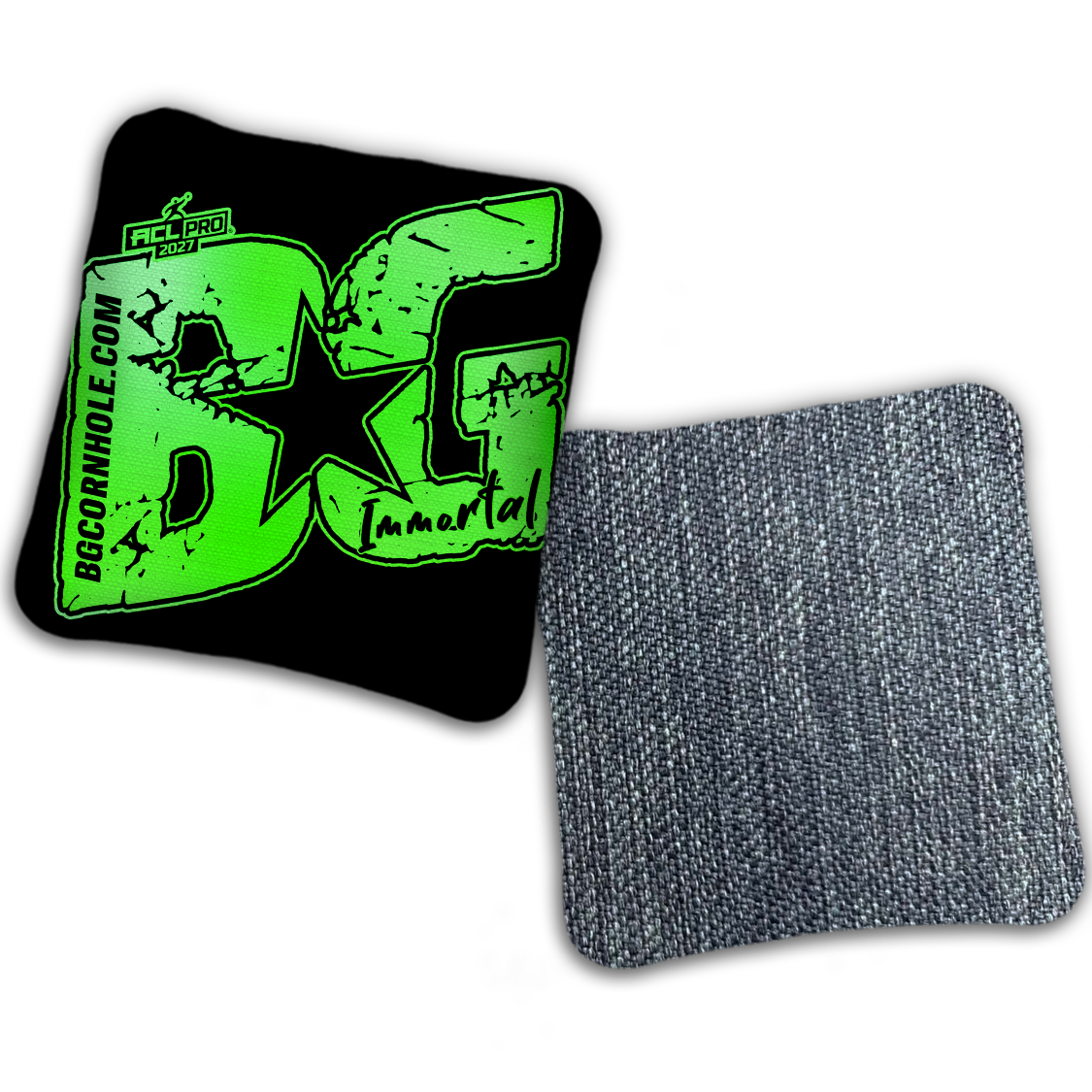 2027 BG Multiple Bag Models "BLACKOUT" - ACL Pro Stamped Cornhole Bags - SET OF 4 BAGS