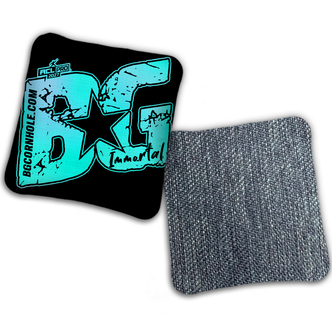 2027 BG Multiple Bag Models "BLACKOUT" - ACL Pro Stamped Cornhole Bags - SET OF 4 BAGS