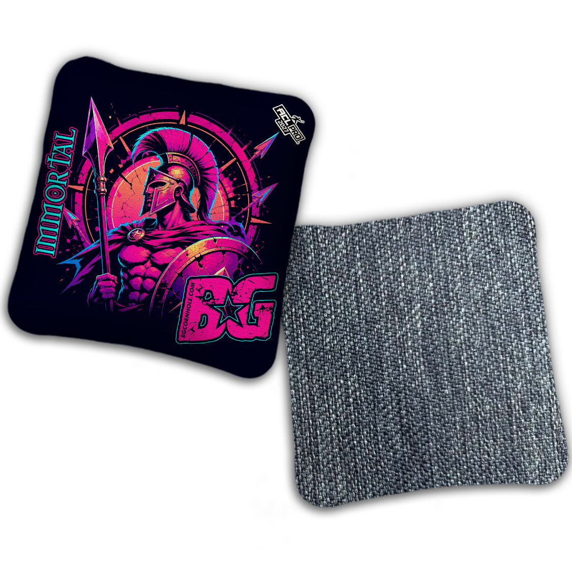 2027 BG Multiple Models “Divine Reign" - ACL Pro Stamped Cornhole Bags - SET OF 4 BAGS