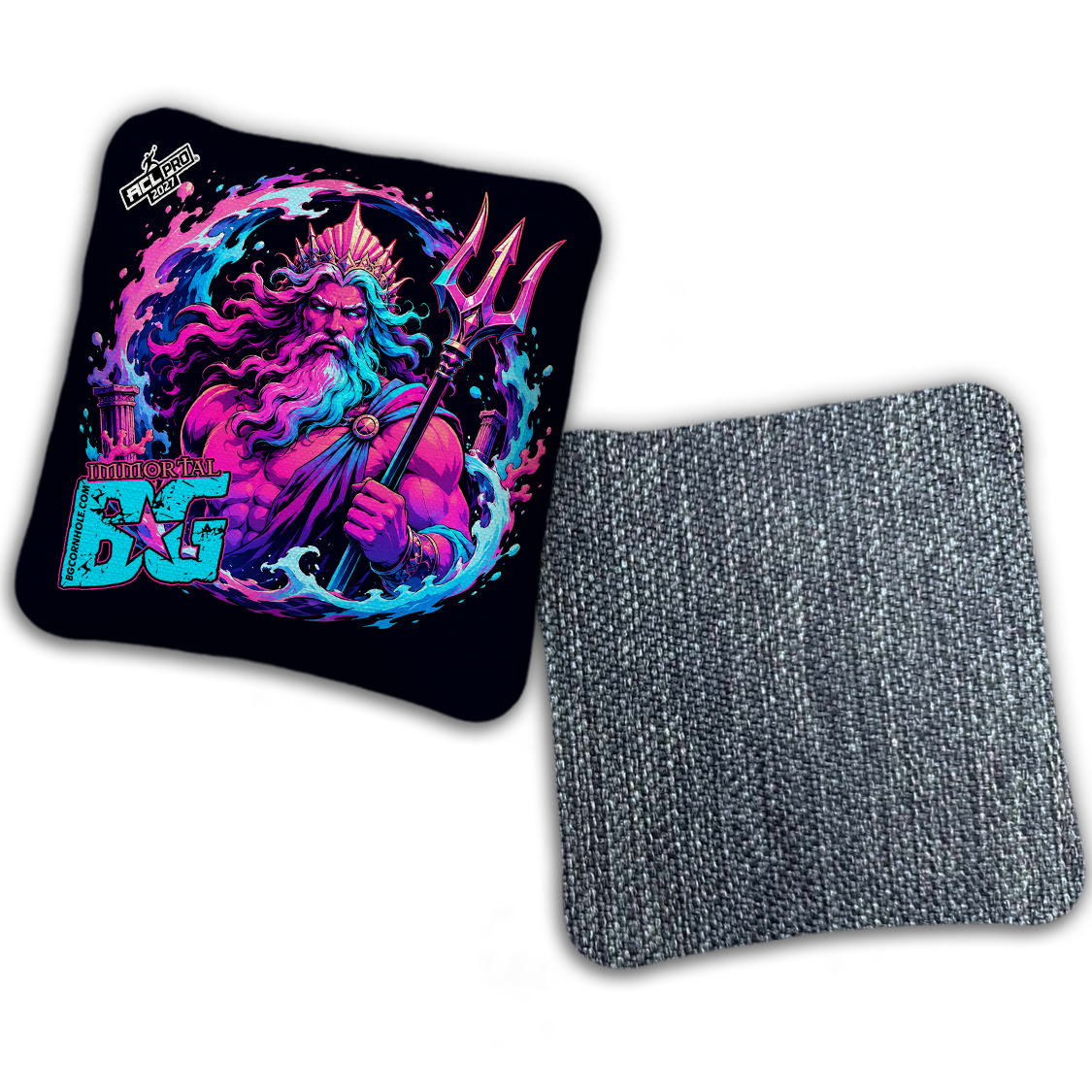 2027 BG Multiple Models “Divine Reign" - ACL Pro Stamped Cornhole Bags - SET OF 4 BAGS