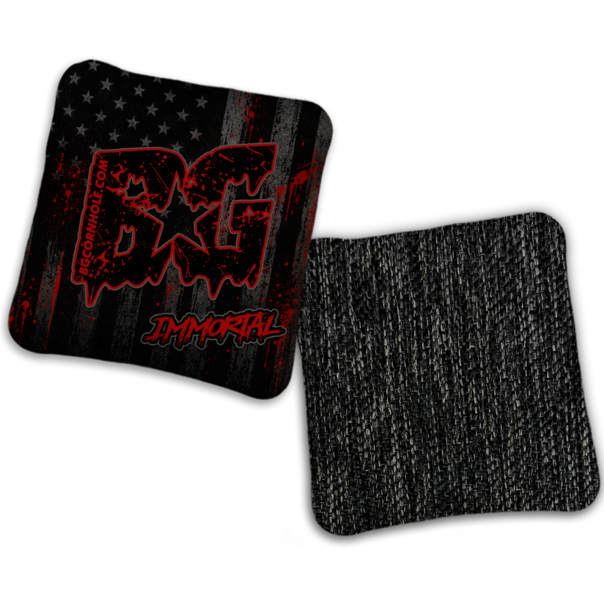 UNSTAMPED - BG Multiple Bag Models "AMERICAN GRIT" - Cornhole Bags - SET OF 4 BAGS