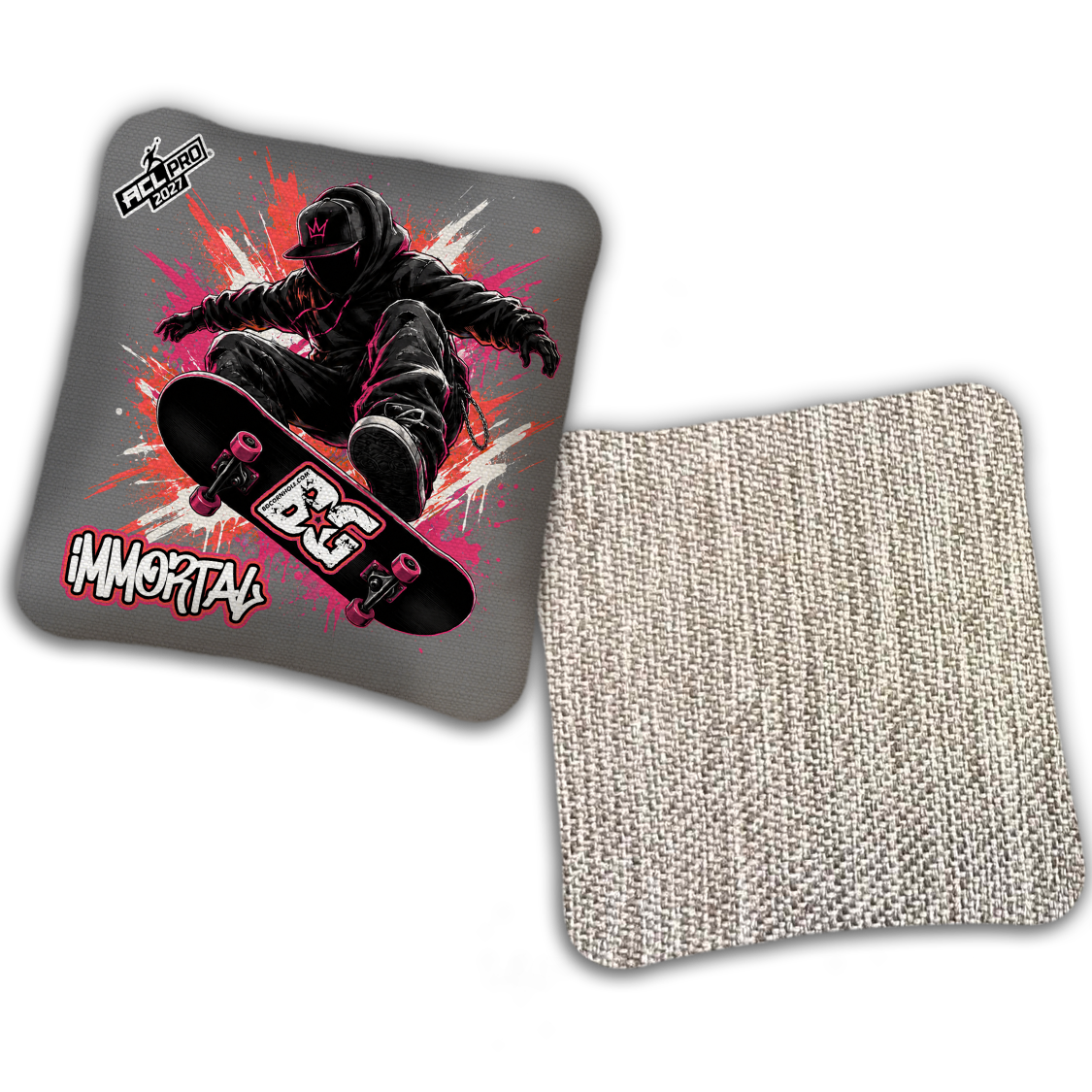 2027 BG Multiple Bag Models "BOARDGODZ" - ACL Pro Stamped Cornhole Bags - SET OF 4 BAGS