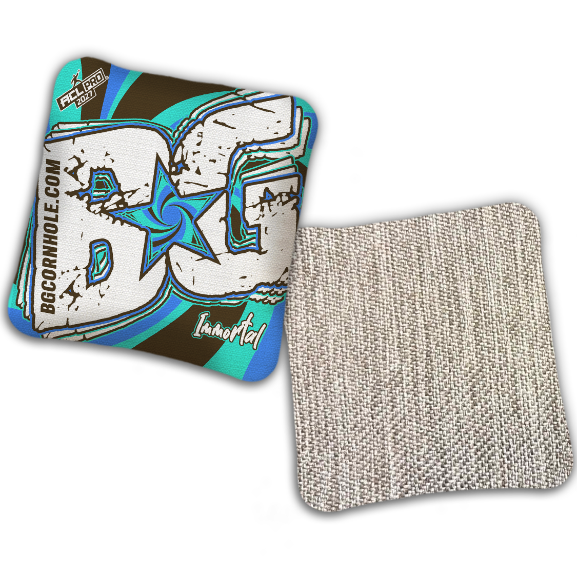 2027 BG Multiple Bag Models "FUNK SOUL" - ACL Pro Stamped Cornhole Bags - SET OF 4 BAGS