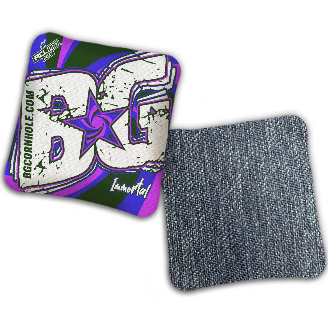 2027 BG Multiple Bag Models "FUNK SOUL" - ACL Pro Stamped Cornhole Bags - SET OF 4 BAGS