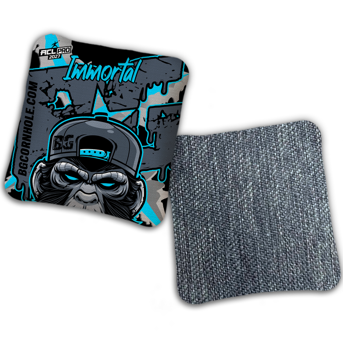 2027 BG Multiple Bag Models "MONKEY BUSINESS" - ACL Pro Stamped Cornhole Bags - SET OF 4 BAGS
