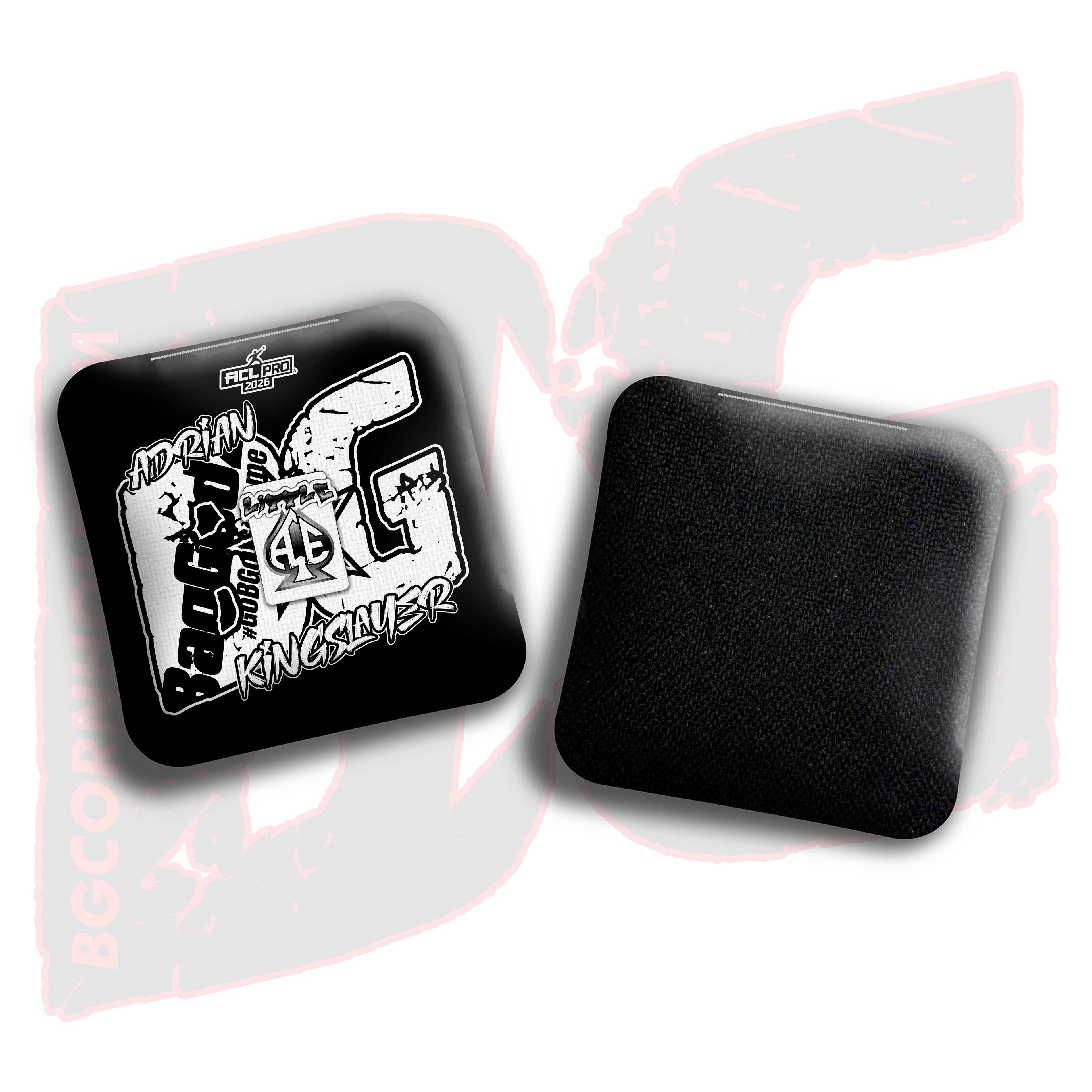 2026 BG Multiple Bag Models  - "Adrian Clark” - ACL Pro Stamped Cornhole Bags - SET OF 4 BAGS