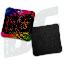 Load image into Gallery viewer, Limited Edition 2026 BG Multiple Bag Models "Rainbow" - ACL Pro Stamped Cornhole Bags - SET OF 4 BAGS