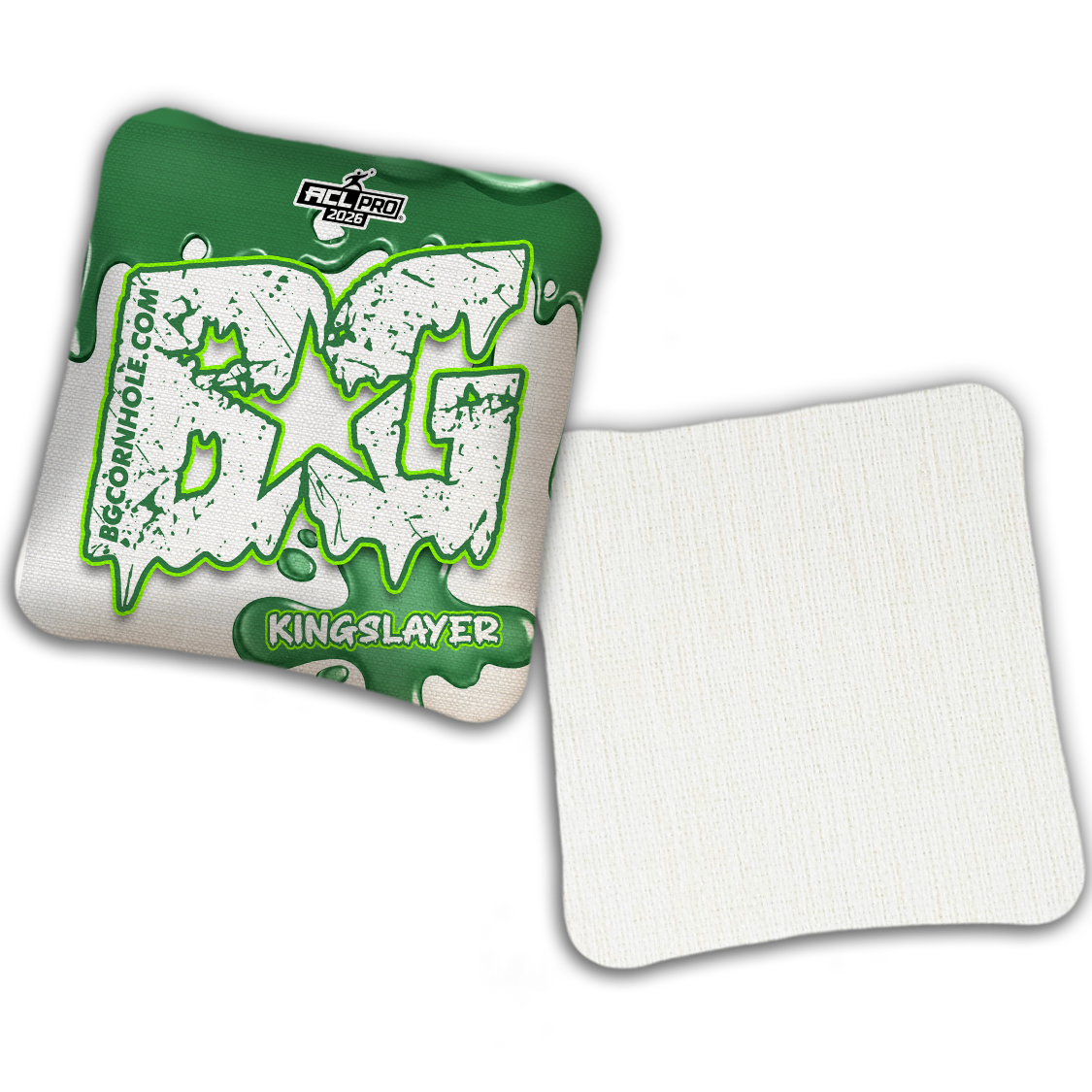 2026 BG Kingslayer "Drip" - ACL Pro Stamped Cornhole Bags - SET OF 4 BAGS