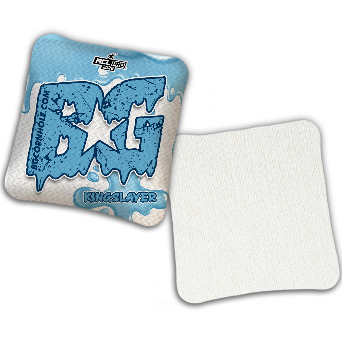 2026 BG Kingslayer "Drip" - ACL Pro Stamped Cornhole Bags - SET OF 4 BAGS