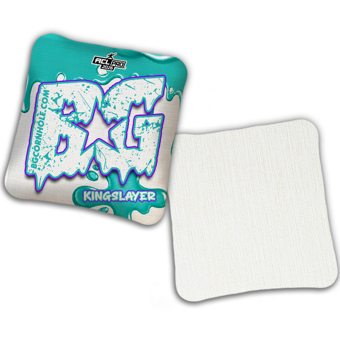 2026 BG Kingslayer "Drip" - ACL Pro Stamped Cornhole Bags - SET OF 4 BAGS