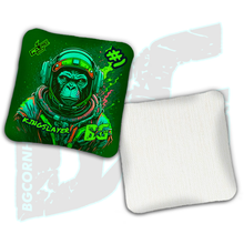 Load image into Gallery viewer, Limited Edition 2026 BG Multiple Bag Models "Astro Monkey" - ACL Pro Stamped Cornhole Bags - SET OF 4 BAGS