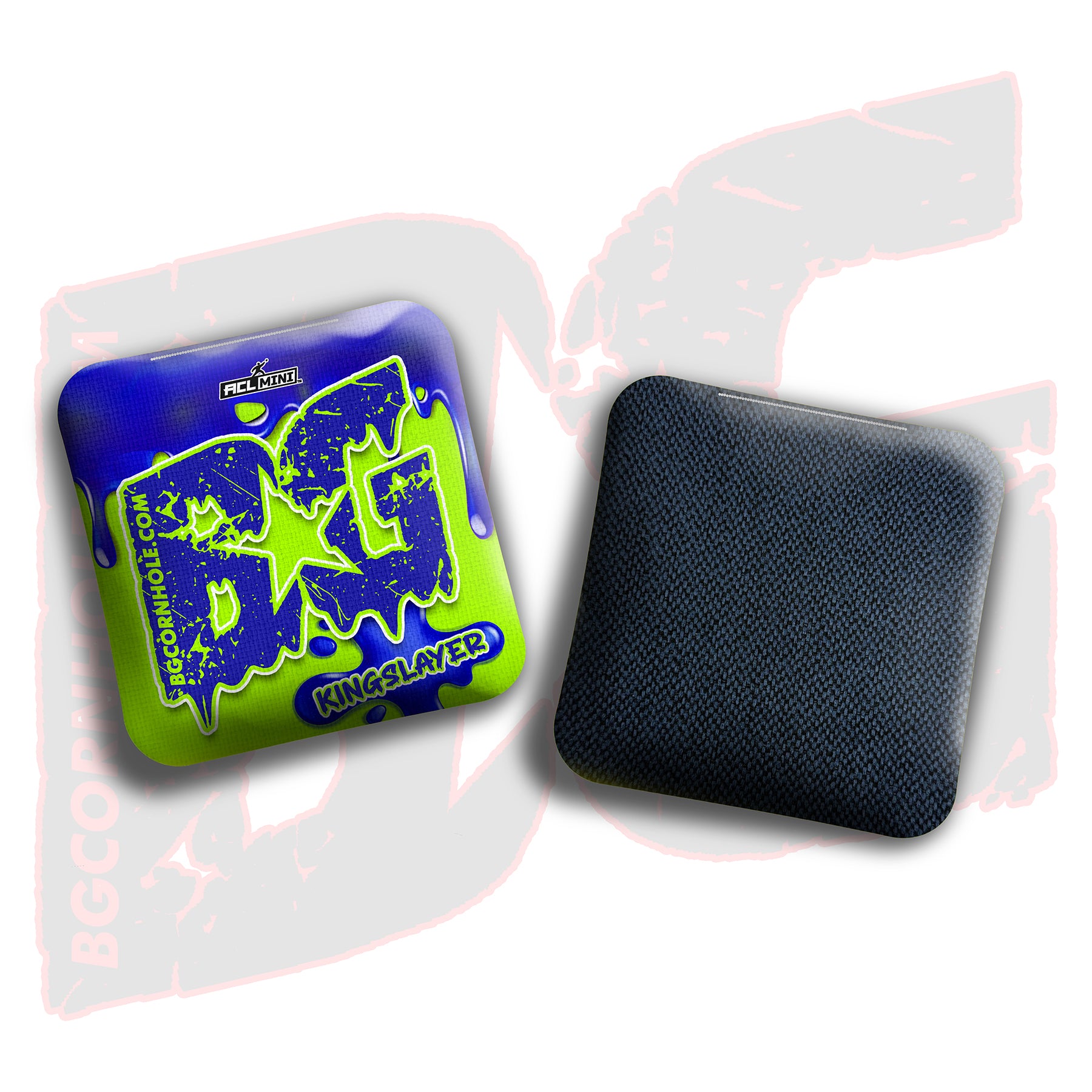 BG Kingslayer 4" Mini Cornhole Bags - “Drip” - Set of 4 Bags