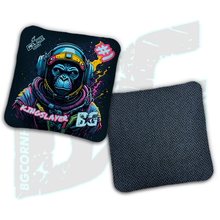 Load image into Gallery viewer, Limited Edition 2026 BG Multiple Bag Models "Astro Monkey" - ACL Pro Stamped Cornhole Bags - SET OF 4 BAGS
